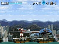 Shinobi X sur Sega Saturn